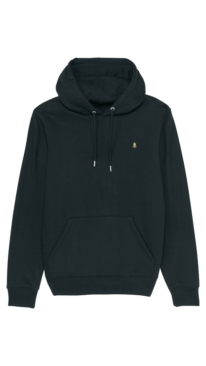 Robot – Black Regular Fit Hoodie