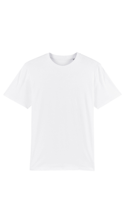 might as well care about AI  – Weißes schweres T-Shirt mit normaler Passform