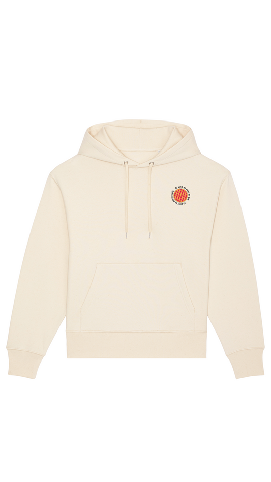 AI ain’t as easy as pie – Natural Raw Relaxed Fit Hoodie
